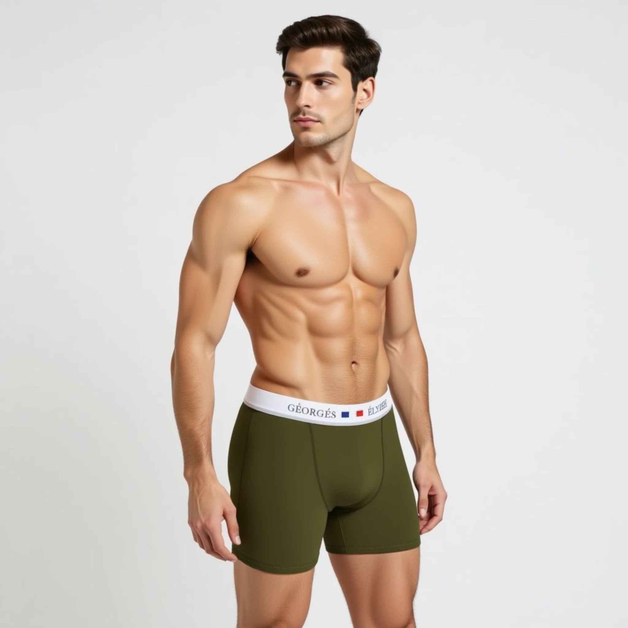 KHAKI - Premium Boxer Briefs