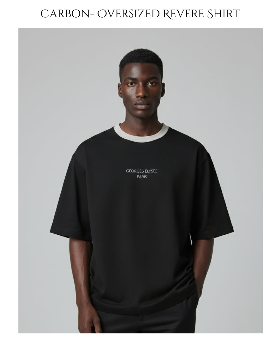 Carbon - Élan Suprême Oversized Revere Shirt