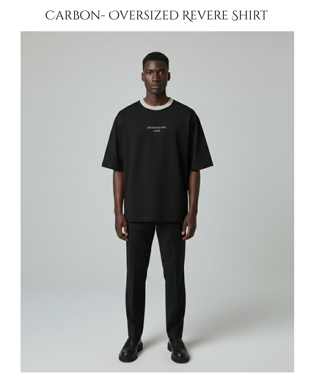 Carbon - Élan Suprême Oversized Revere Shirt