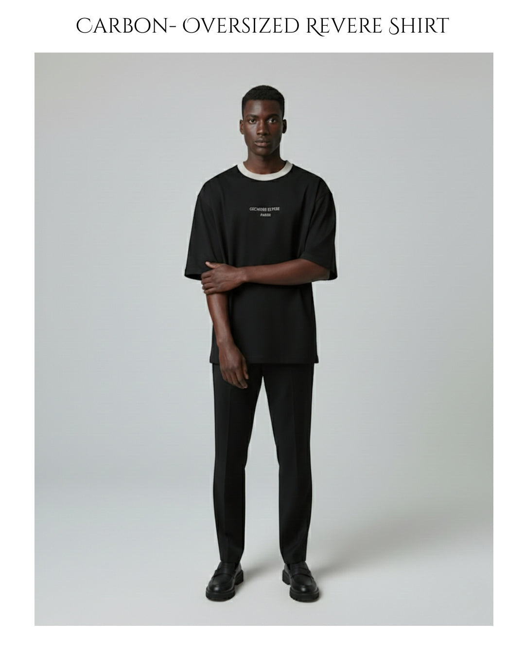 Carbon - Élan Suprême Oversized Revere Shirt