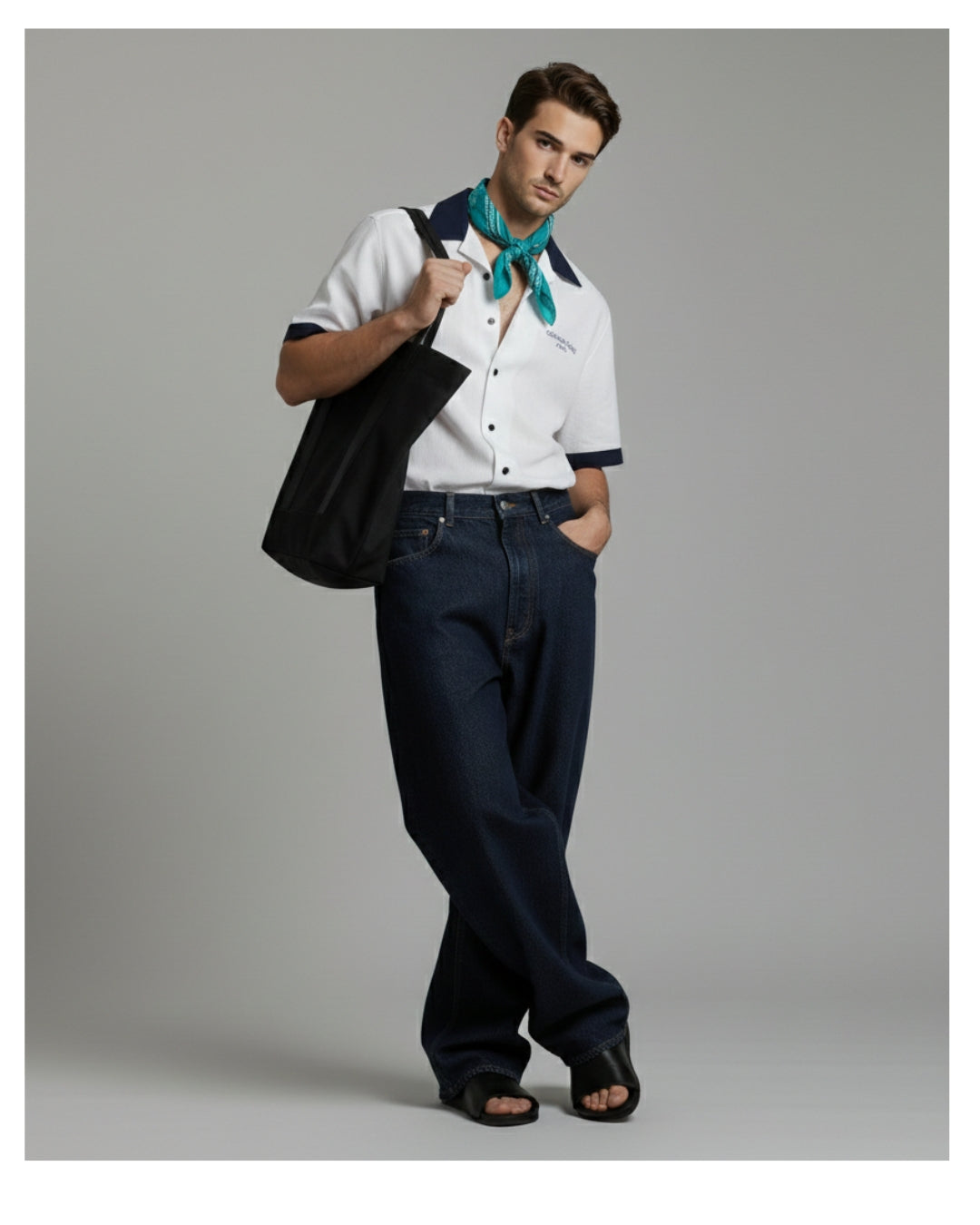 White - The Signature Camp Collar Shirt