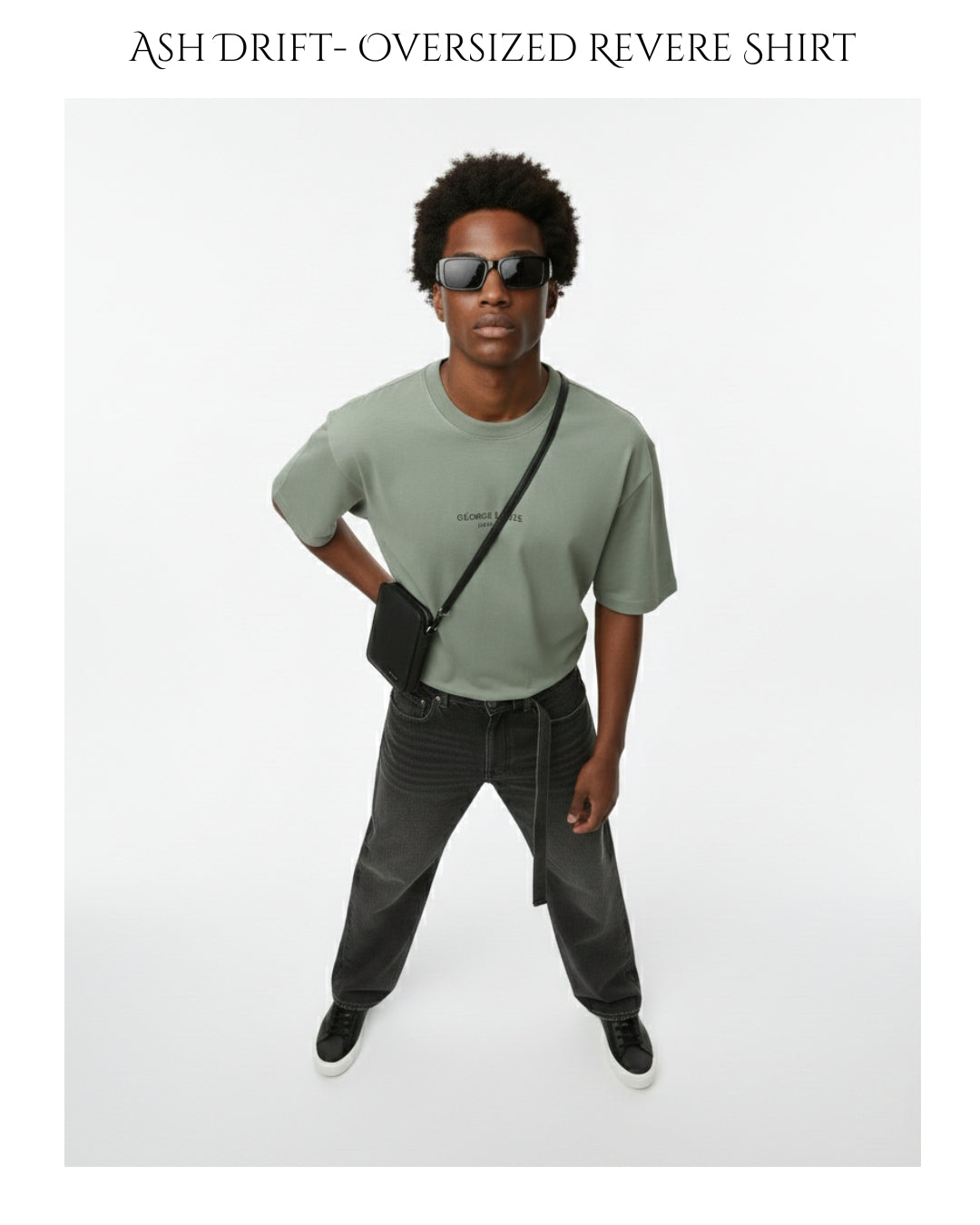 Ash Drift - Élan Suprême Oversized Revere Shirt