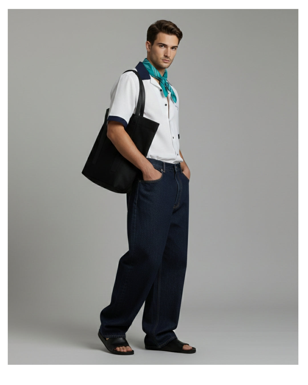 White - The Signature Camp Collar Shirt