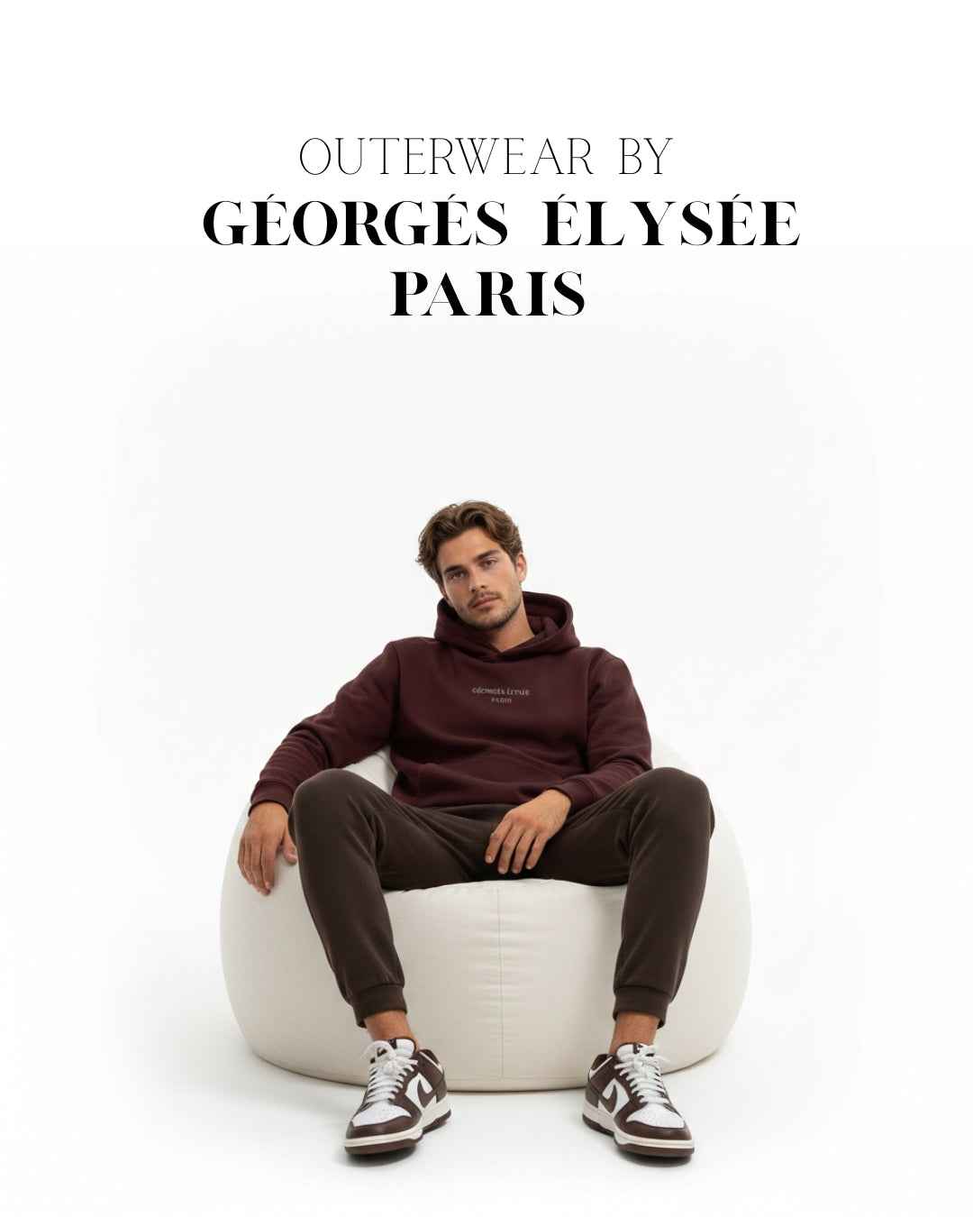 Bordeaux Shadow - Hoodie