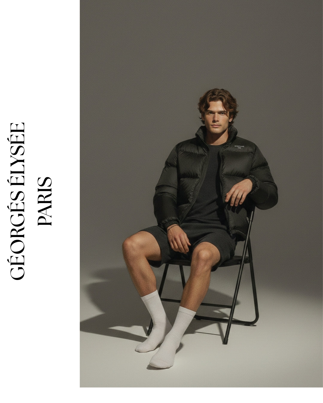 Black - Mens Puffer Jacket