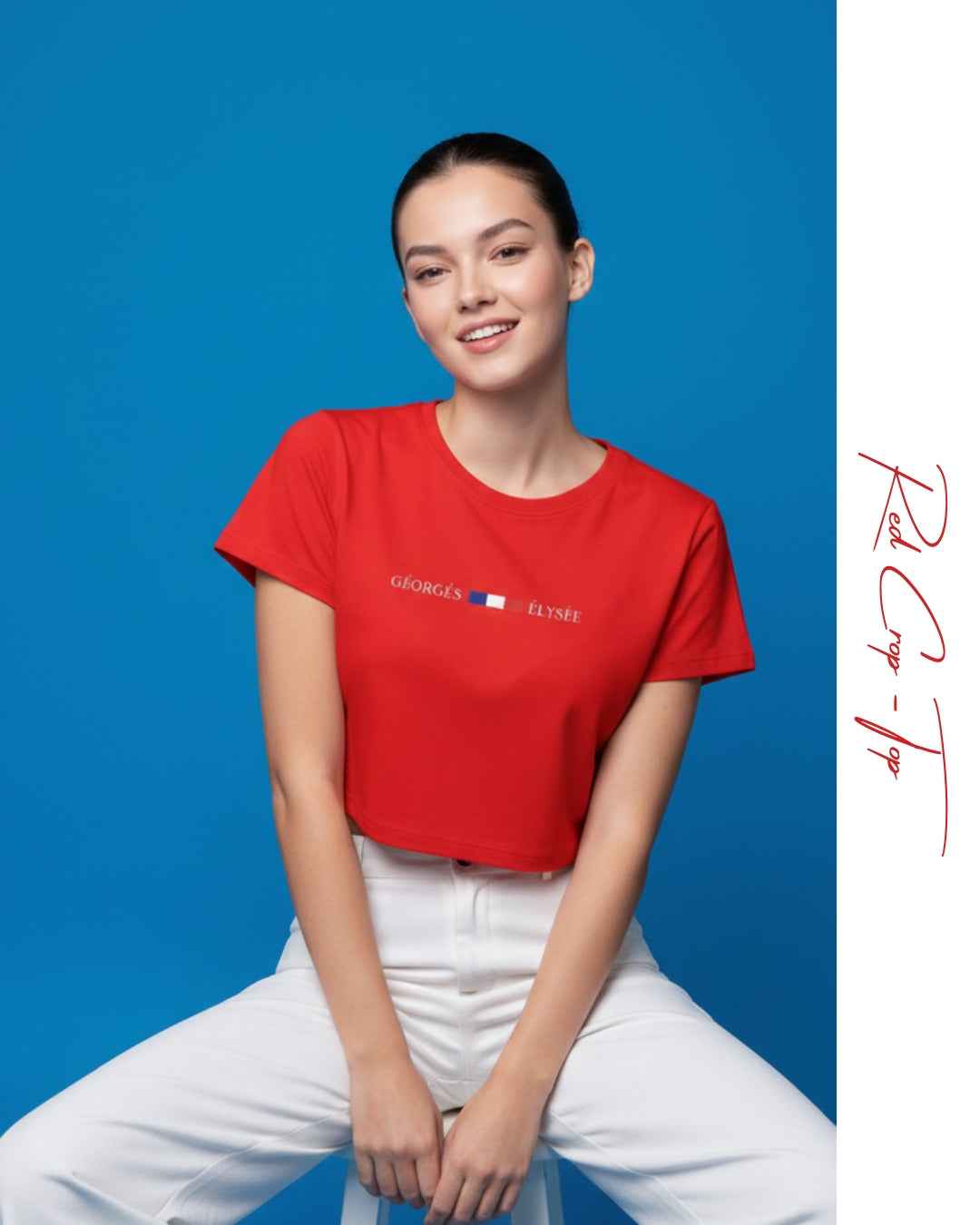 Red - Crop Top T-Shirt