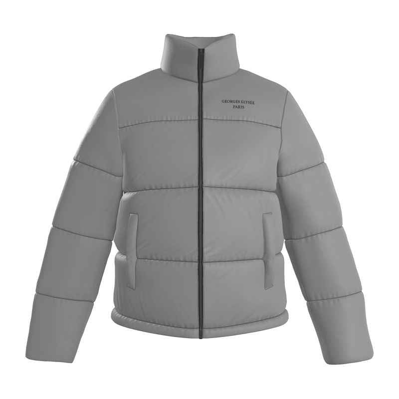 Grey - Mens Puffer Jacket