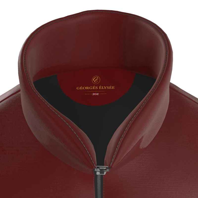 Burgundy - Mens Puffer Jacket