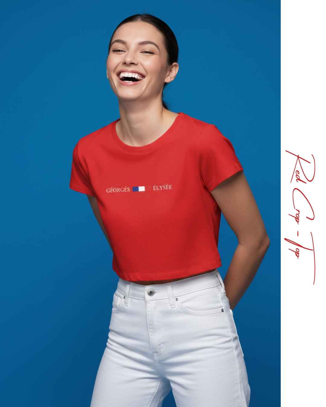 Red - Crop Top T-Shirt