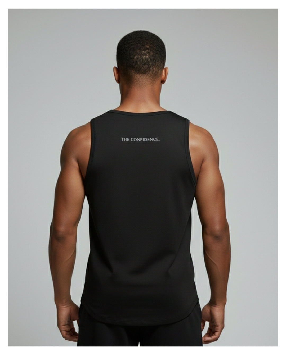 THE CONFIDENCE - Black Performance Sports Top