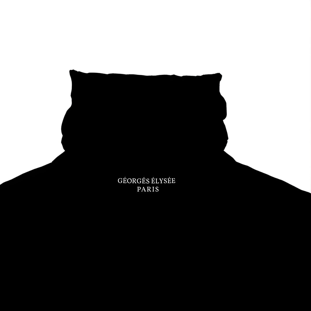 Black - Mens slim fit roll neck