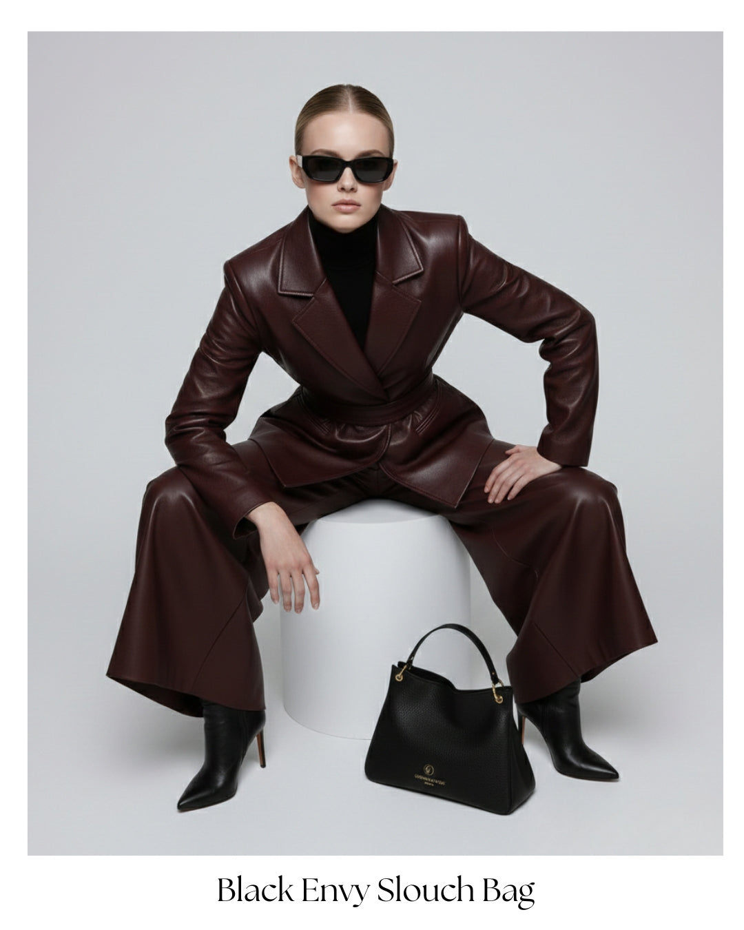 Black Envy Slouch Bag