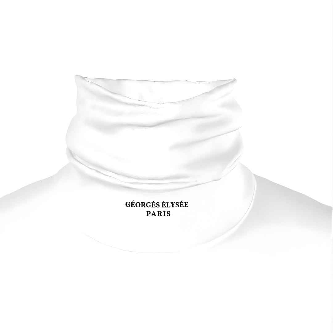 White - Mens slim fit roll neck