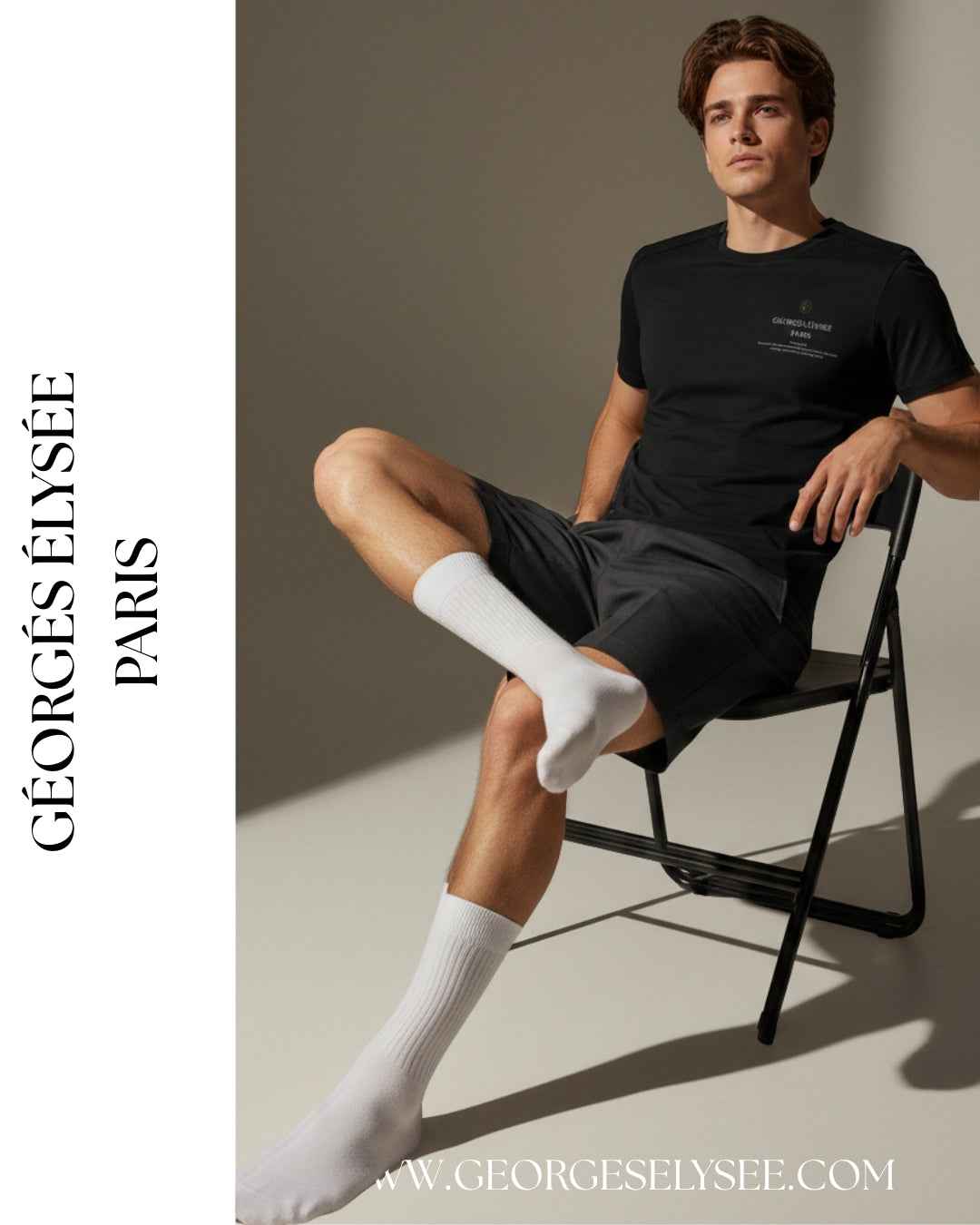 IDEAL FOR - Black T-Shirt