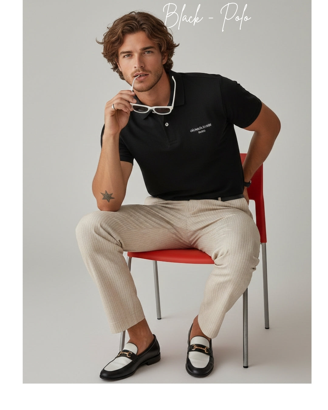 Black - Polo Shirt