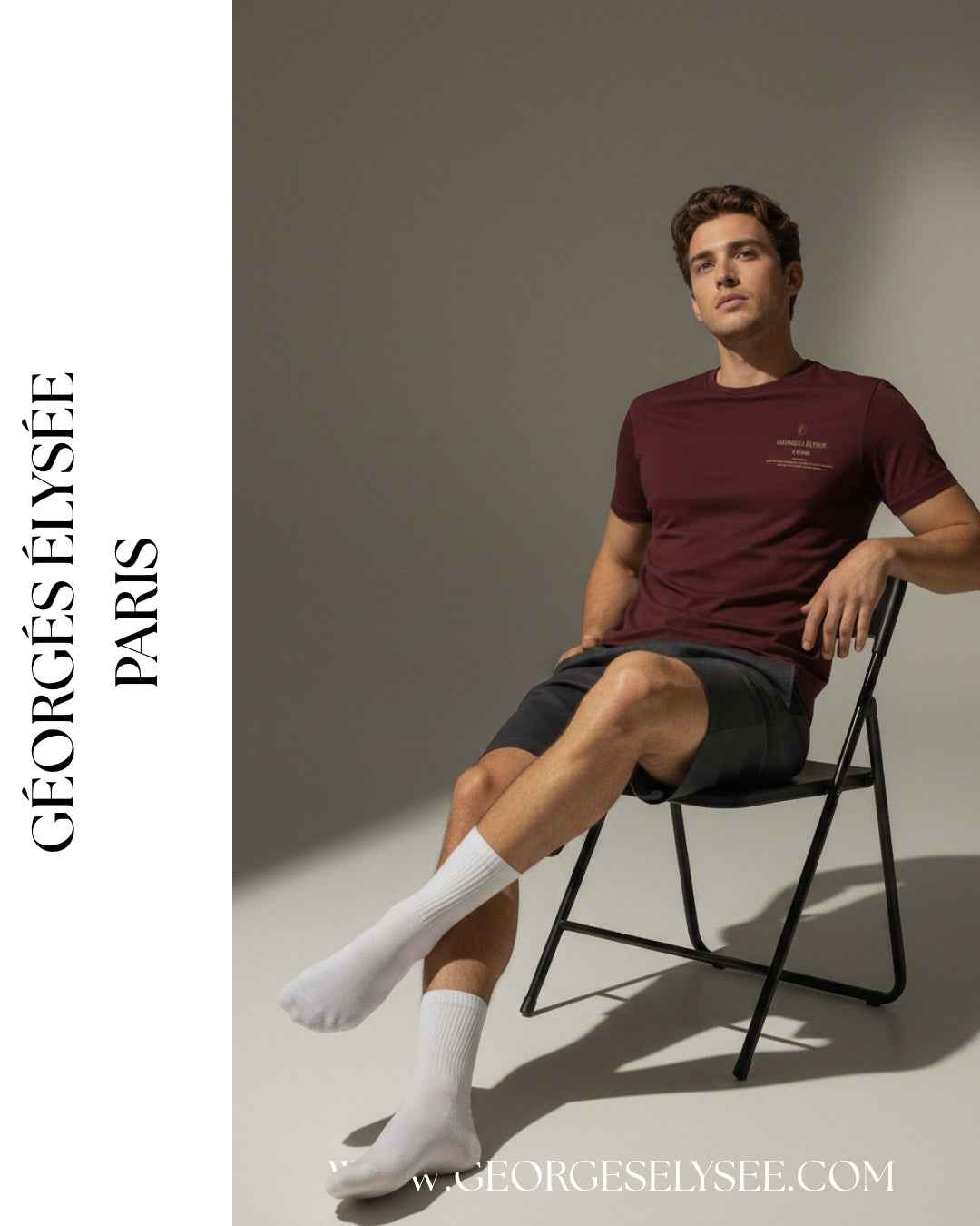 IDEAL FOR - burgundy T-Shirt