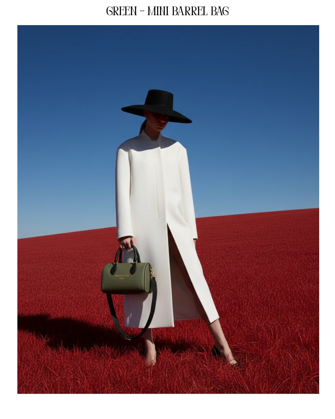 Green - Barrel Bag