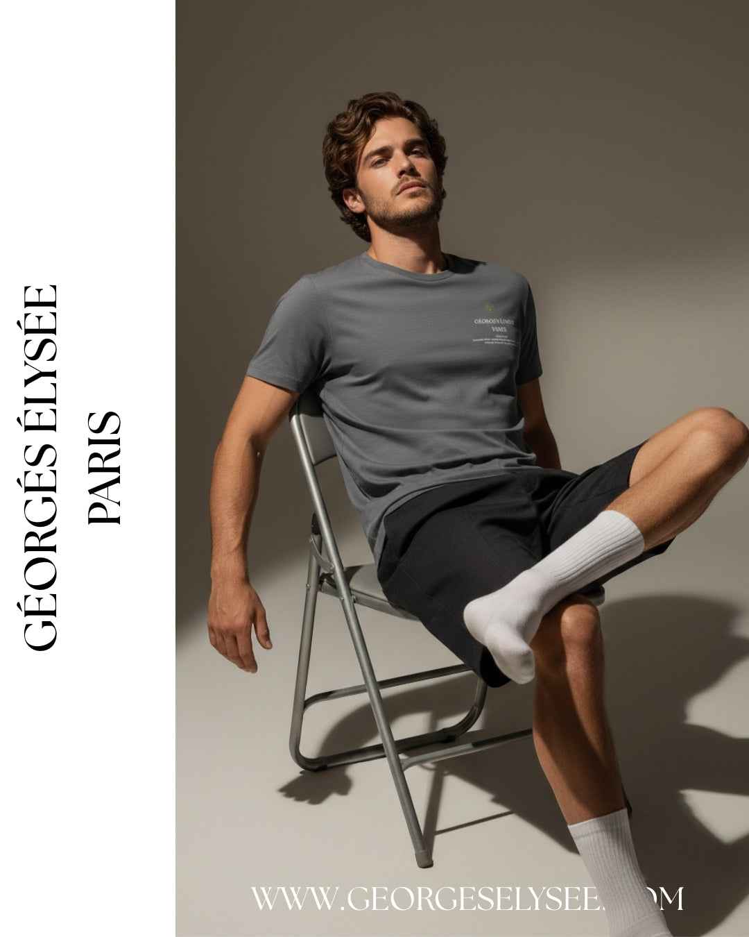 IDEAL FOR - Grey T-Shirt