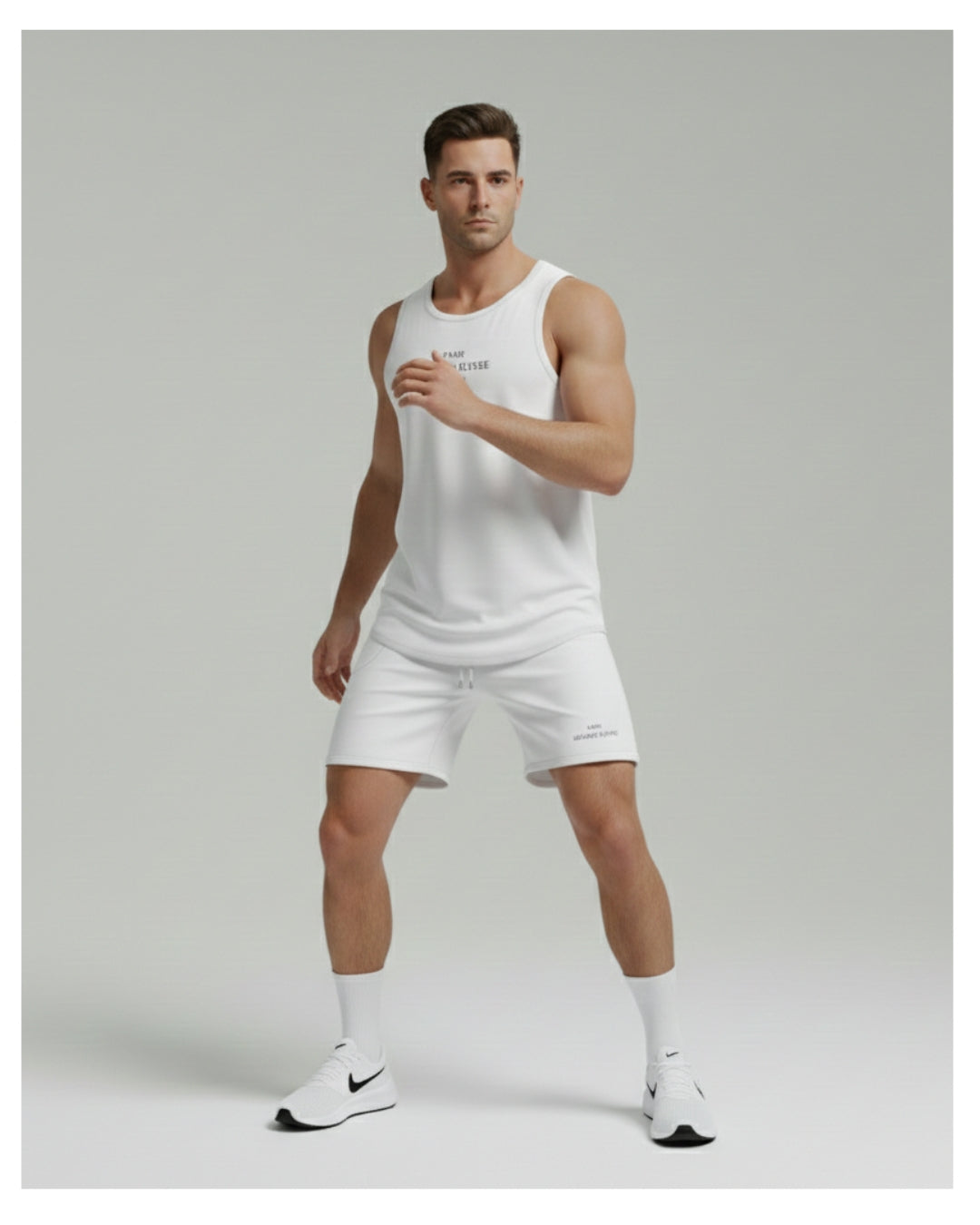 THE CONFIDENCE -White Performance Sports Top