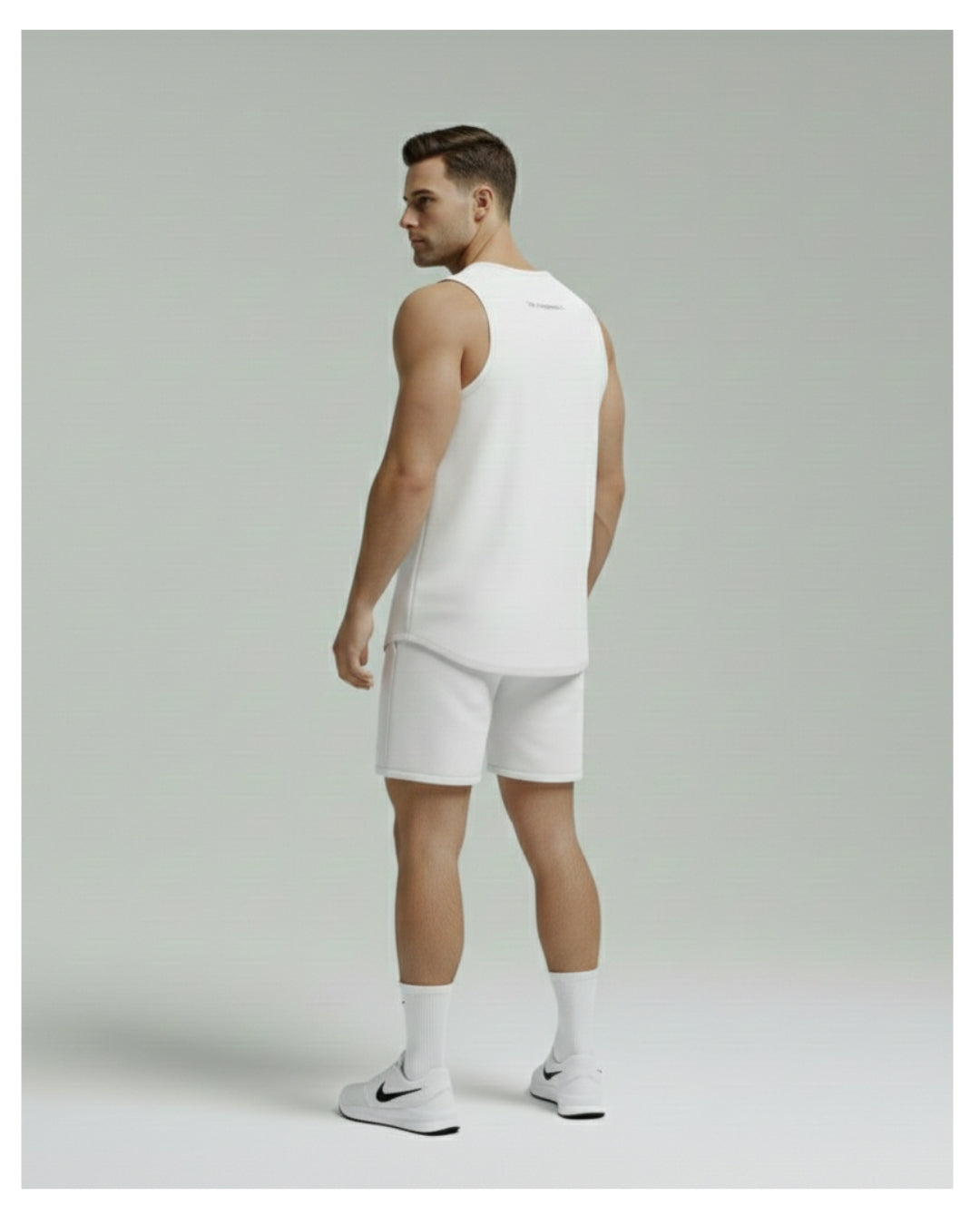 THE CONFIDENCE -White Performance Sports Top