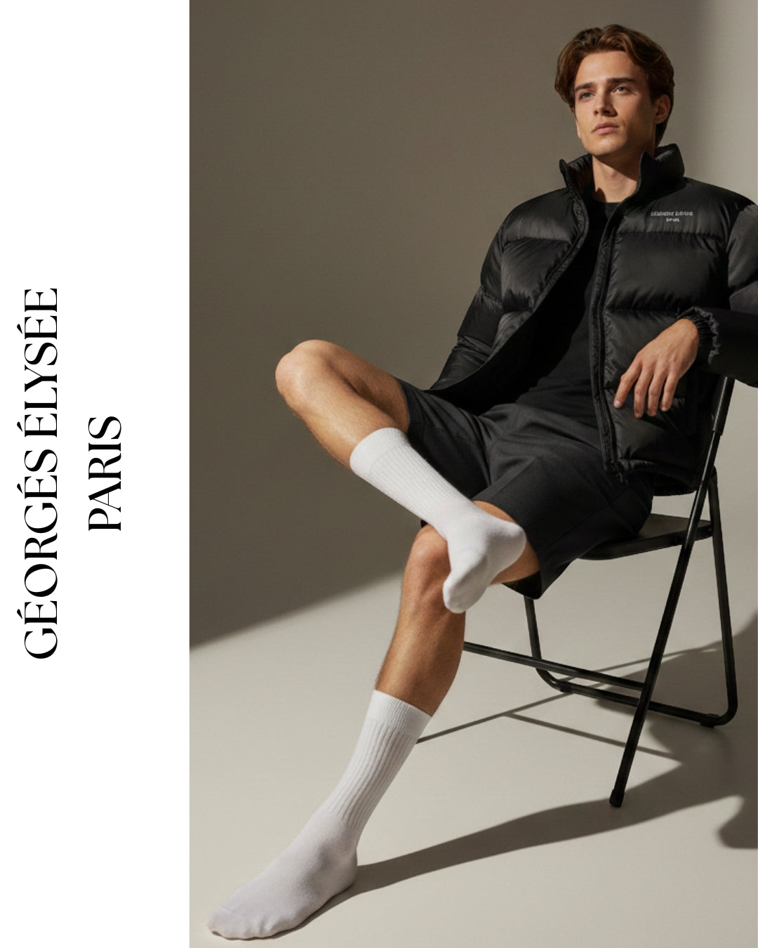 Black - Mens Puffer Jacket