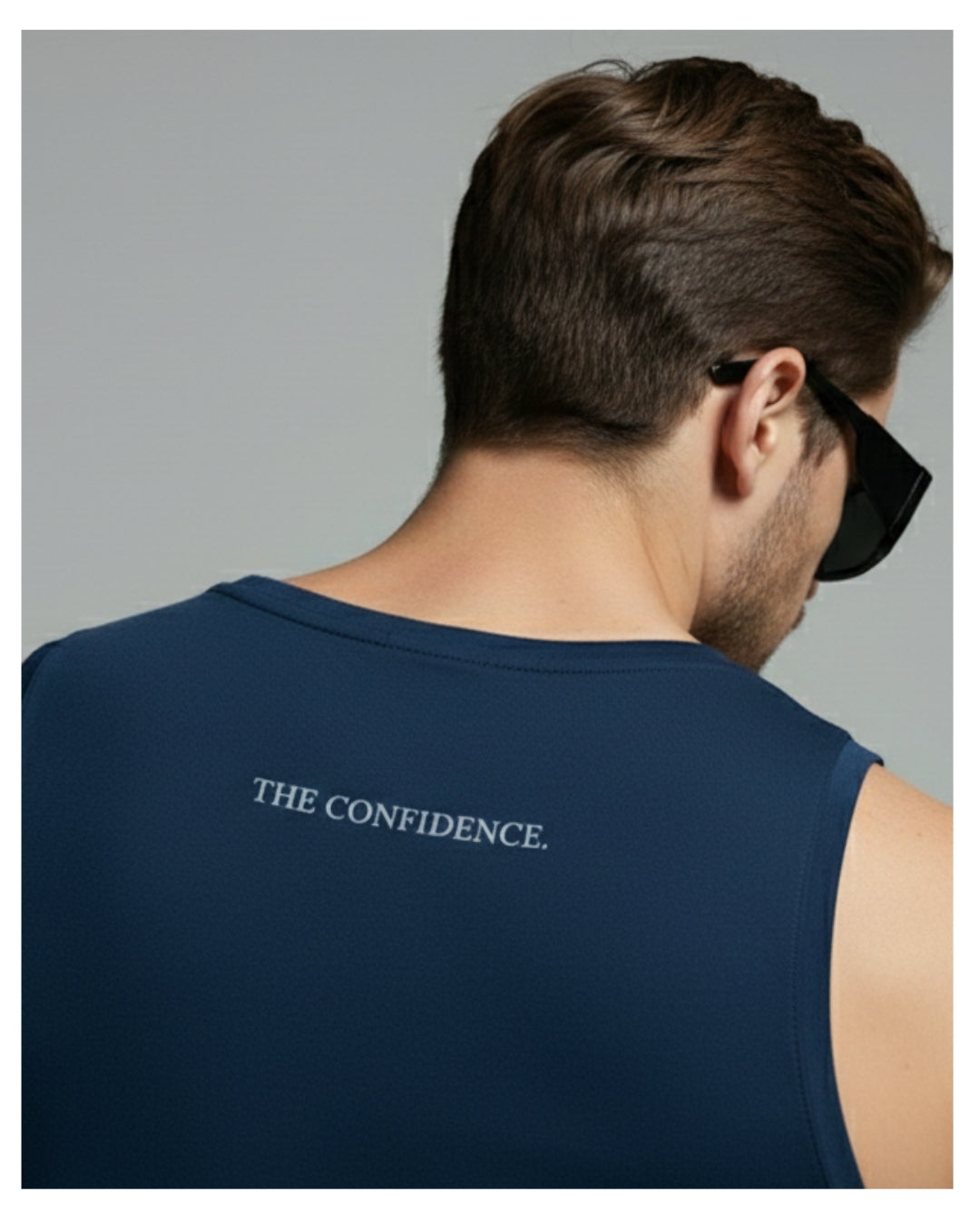 THE CONFIDENCE - Blue Performance Sports Top