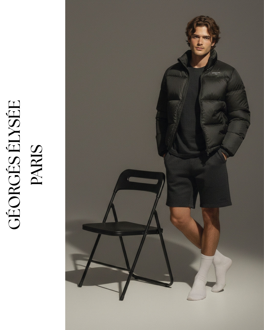 Black - Mens Puffer Jacket