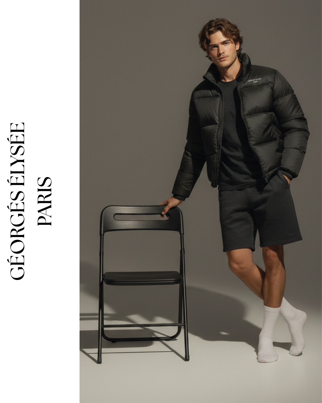 Black - Mens Puffer Jacket