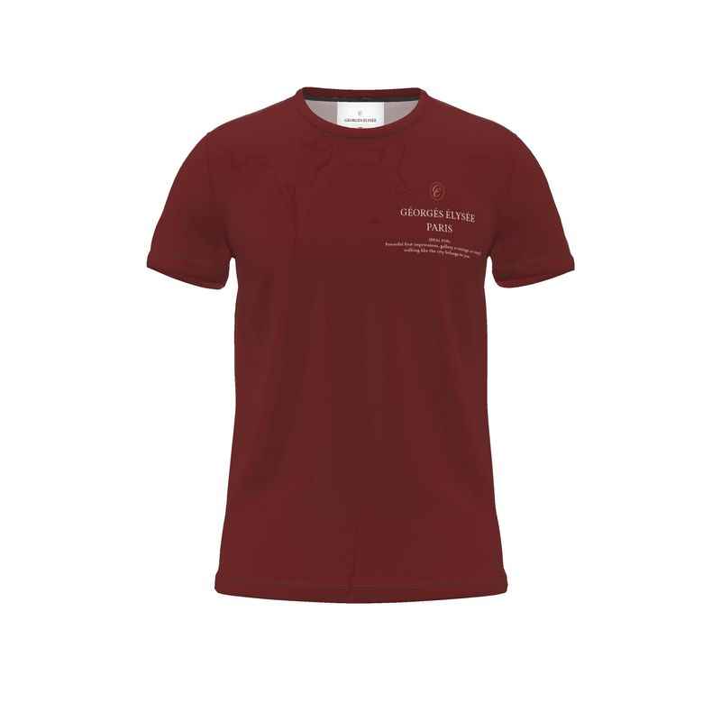 IDEAL FOR - burgundy T-Shirt