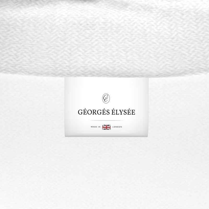 White - Mens slim fit roll neck