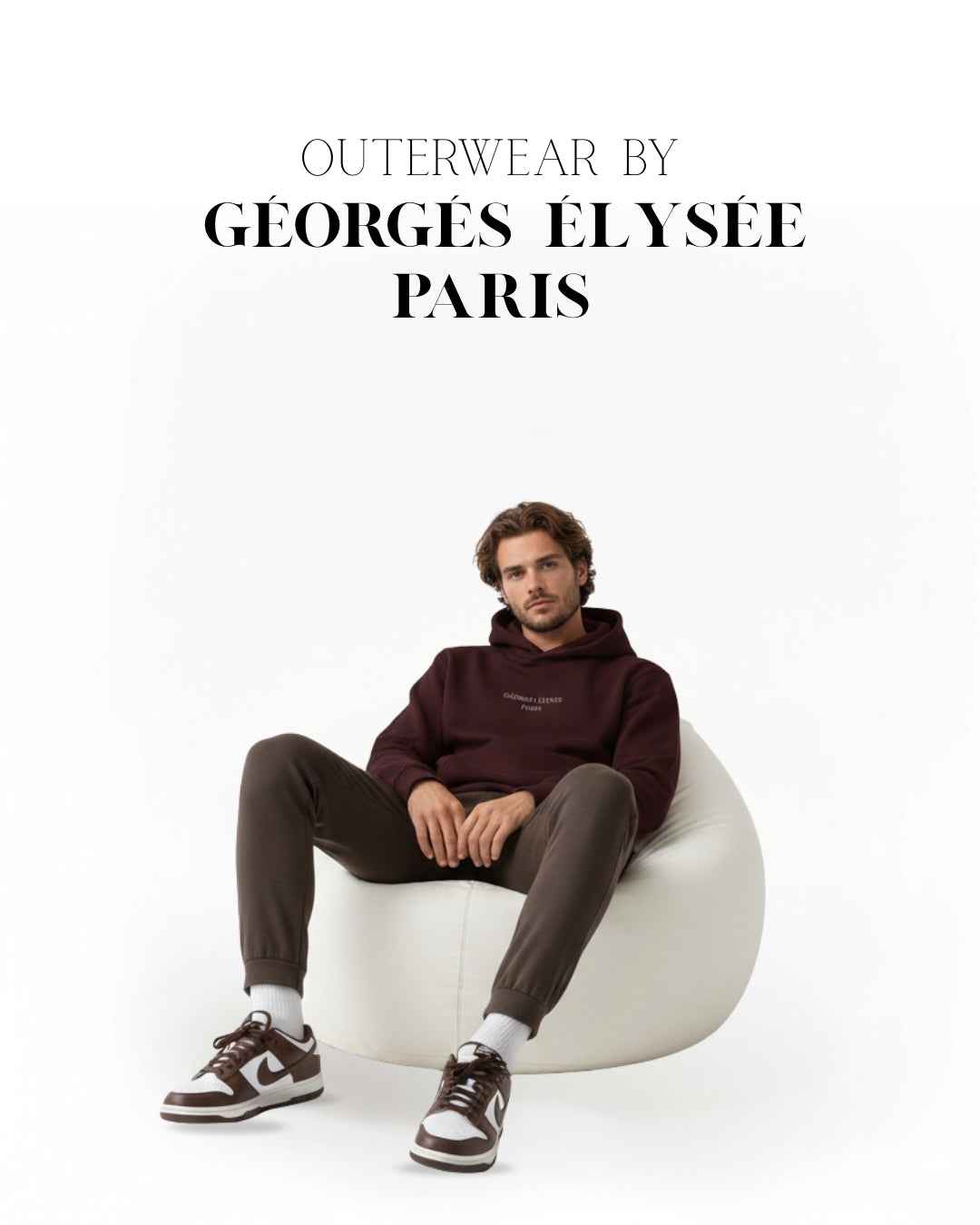 Bordeaux Shadow - Hoodie