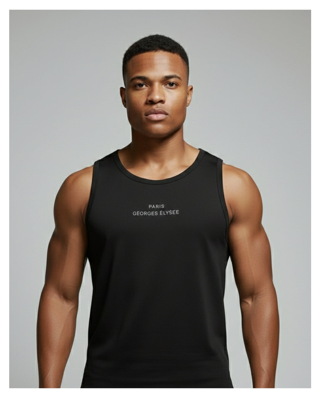 THE CONFIDENCE - Black Performance Sports Top