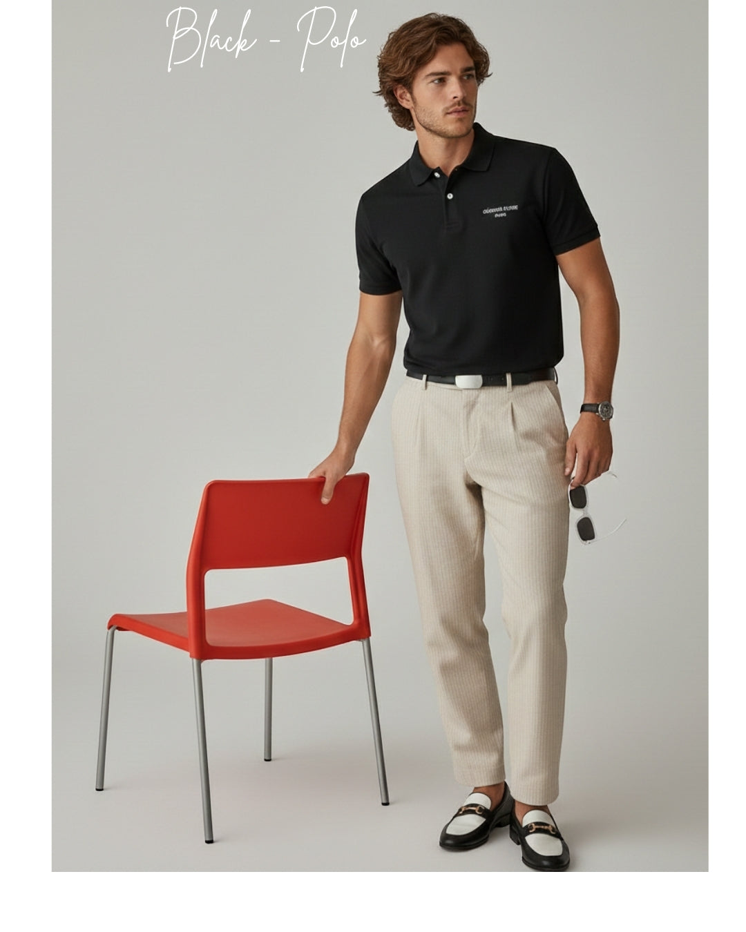 Black - Polo Shirt