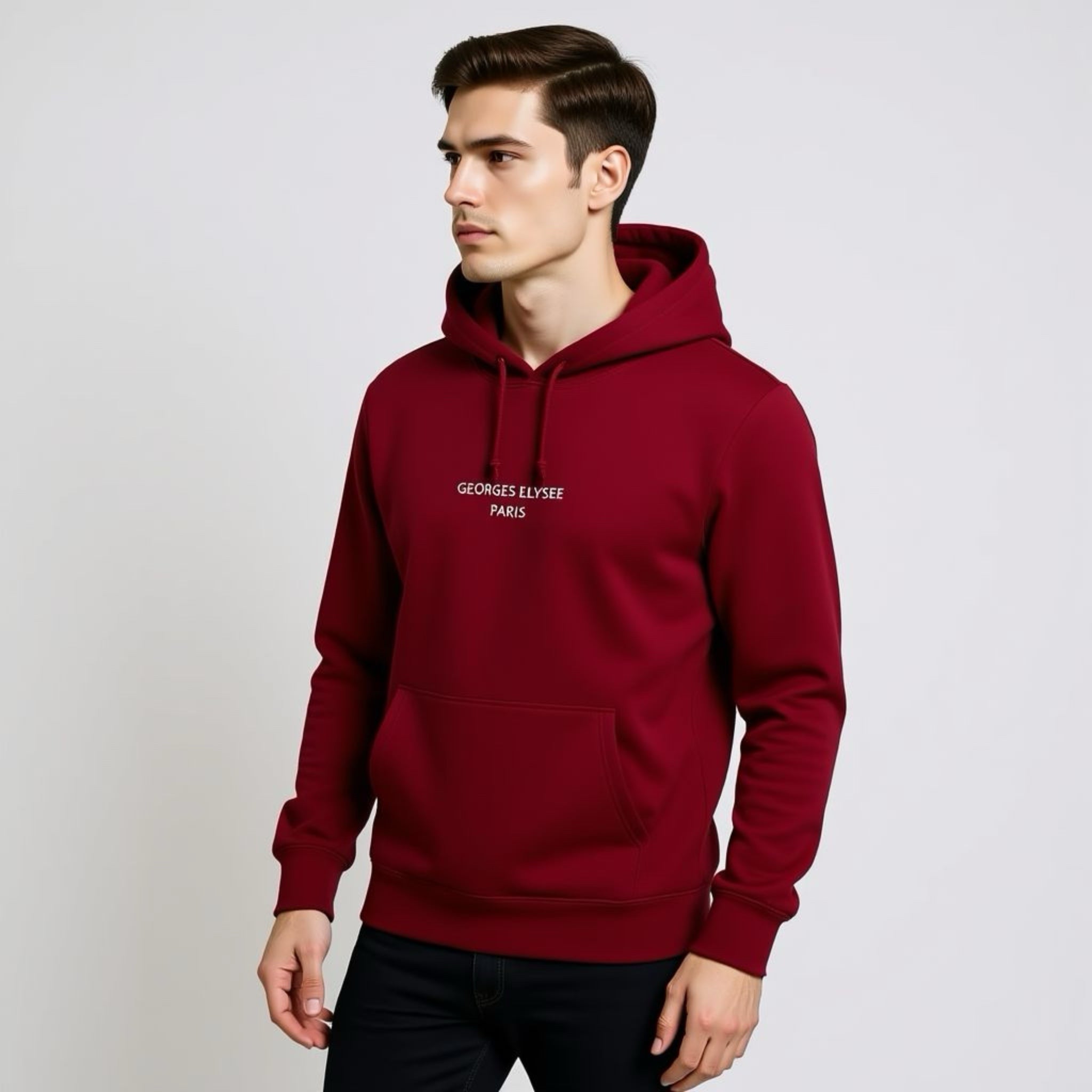 Bordeaux Shadow - Hoodie